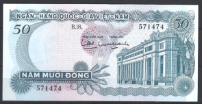 Zuid Vietnam 25-a  AUNC